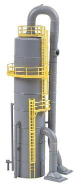 Chemical Plant Column with Pipes Kit IV