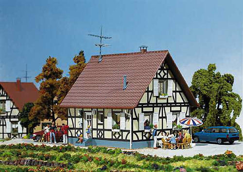 Half Timbered One Family House Kit III