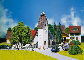 Village Church with Storks Nest Kit II