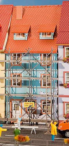Village Houses (2) with Scaffolding Kit V
