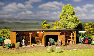 Hay Bale Store with Workshop Kit III