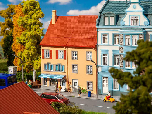 PRE ORDER - Small Town Half Relief Houses (2) Kit III