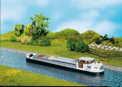 River Cargo Boat with Cabin Kit III
