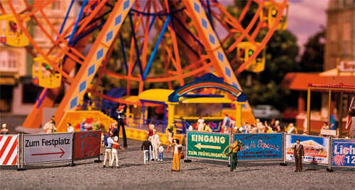 Barriers and Signs Fairground Kit V