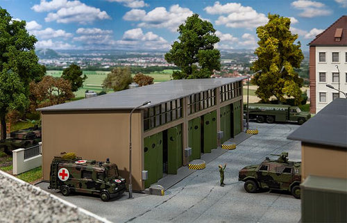 PRE ORDER - Military Base Vehicle Workshops Kit IV