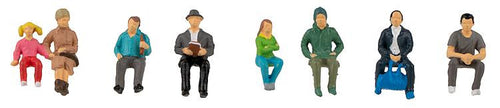 PRE ORDER - Seated Passengers (8) Figure Set