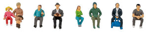 PRE ORDER - Seated Passengers (8) Figure Set