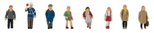 PRE ORDER - Schoolchildren (8) Figure Set