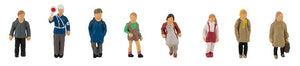 PRE ORDER - Schoolchildren (8) Figure Set
