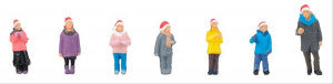Childrens Christmas Choir (7) Figure Set - Faller - 151648