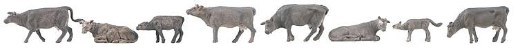 Mountainous Cows (8) Figure Set