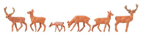 Red Deer (6) Figure Set
