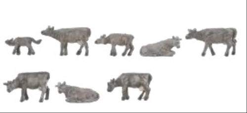 PRE ORDER - Mountain Cows (8) Figure Set