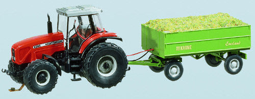 Car System Massey Ferguson Tractor with Trailer V