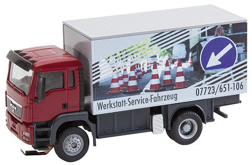 Car System LKW MAN TGS Repair Shop Truck V