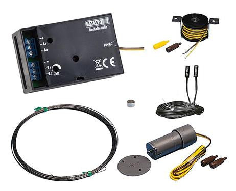 Car System Bus Stop Set with Laser Street Components