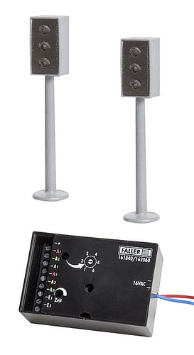 Car System LED Traffic Lights (2) with Electronics
