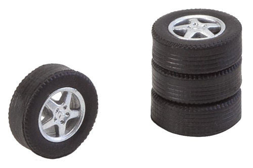 Car System Four Tyres/Rims Large Cars/Land Train