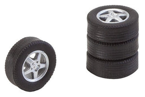 Car System Four Tyres/Rims Large Cars/Land Train