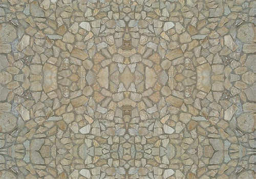 Natural Random Stone Wall Card 250x125mm