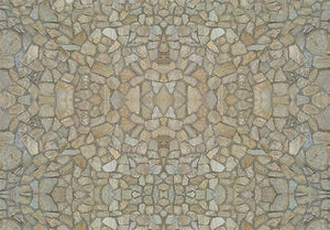 Natural Random Stone Wall Card 250x125mm
