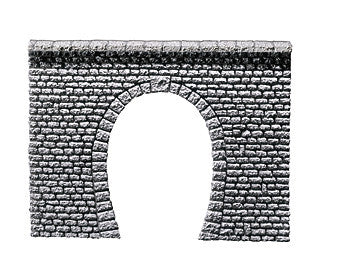 Single Track Stone Ashlars Tunnel Portal I