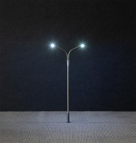 PRE ORDER - LED Double Arm Street Lamp 100mm (3)