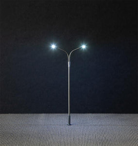 PRE ORDER - LED Double Arm Street Lamp 100mm (3)