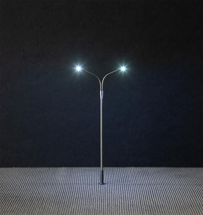 PRE ORDER - LED Double Arm Street Lamp 100mm (3)