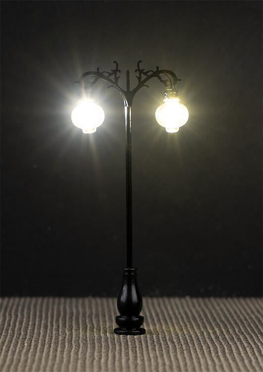PRE ORDER - LED Ornate Pendant-Style  Double Arm Lamp 75mm (3)