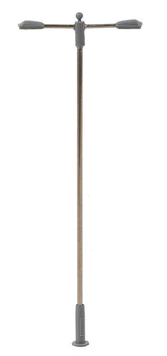 Double Neck Straight Arm Modern LED Street Lamp