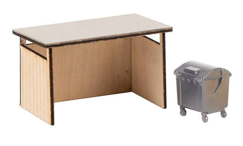 Dustbin Enclosure w/Container Laser Cut Kit