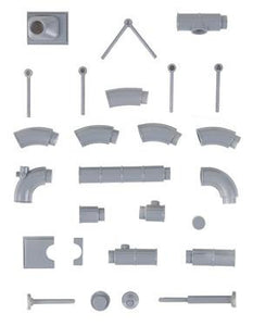 Chemical Plant Pipe Set Kit IV