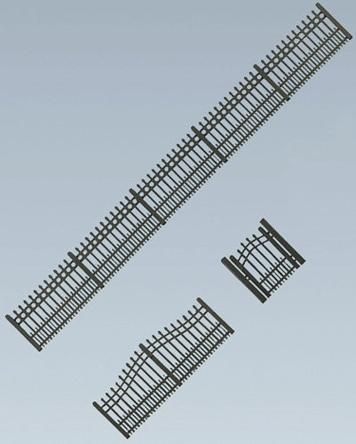 Garden Iron Fence Kit 684mm I