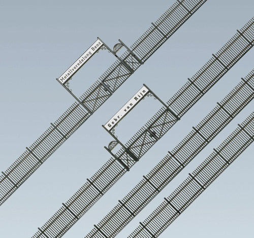 Iron Fence with Gate Kit 1046mm I