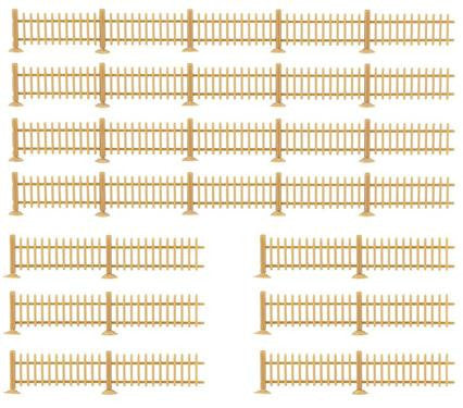 Wooden Garden Fencing Kit 1060mm I