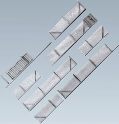 Metal Industrial Fencing Kit 1010mm III
