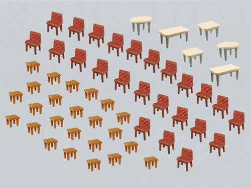 Tables (7) and Chairs (48) Kit