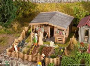 Allotment with Large Garden House Kit III