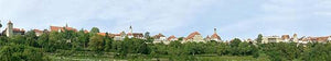Small Town Model Background 2700x500mm