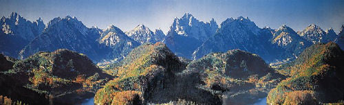 Neuschwanstein Model Background 3200x970mm
