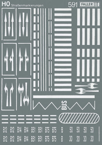 Street Marking Transfer Sheet IV