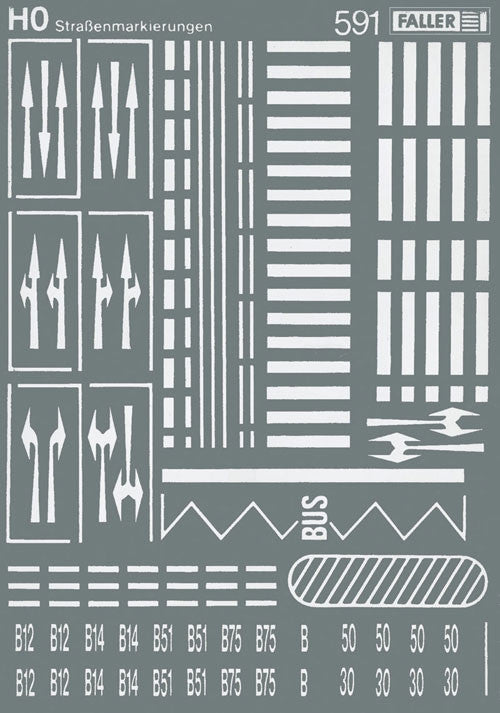 Street Marking Transfer Sheet IV