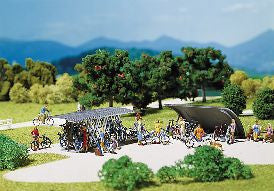 Bicycle Stands (2) with Bikes (16) Kit II