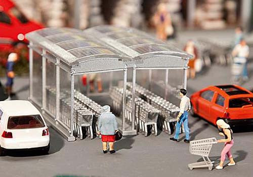 Supermarket Trolley Park Kit V