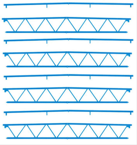 Industrial Building Steel Trusses (4) Kit