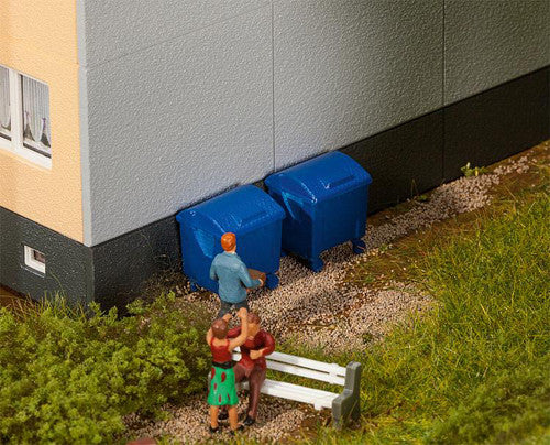 Blue Dumpsters (2) Kit