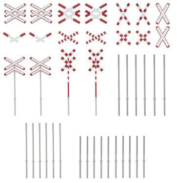 Level Crossing Signs Kit III