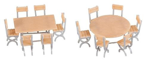 Tables (2) & Chairs (12) Kit III