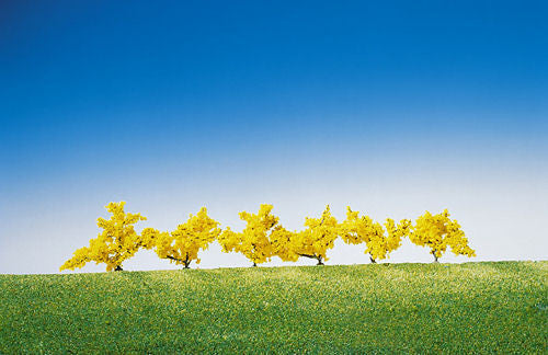 Forsythias Yellow Flowers 40mm (6)